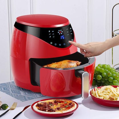 **Multifunktions Airfryer Turm | Große Kapazität, schnelle Luftzirkulation, ölfreies Kochen, intelligente Steuerung**